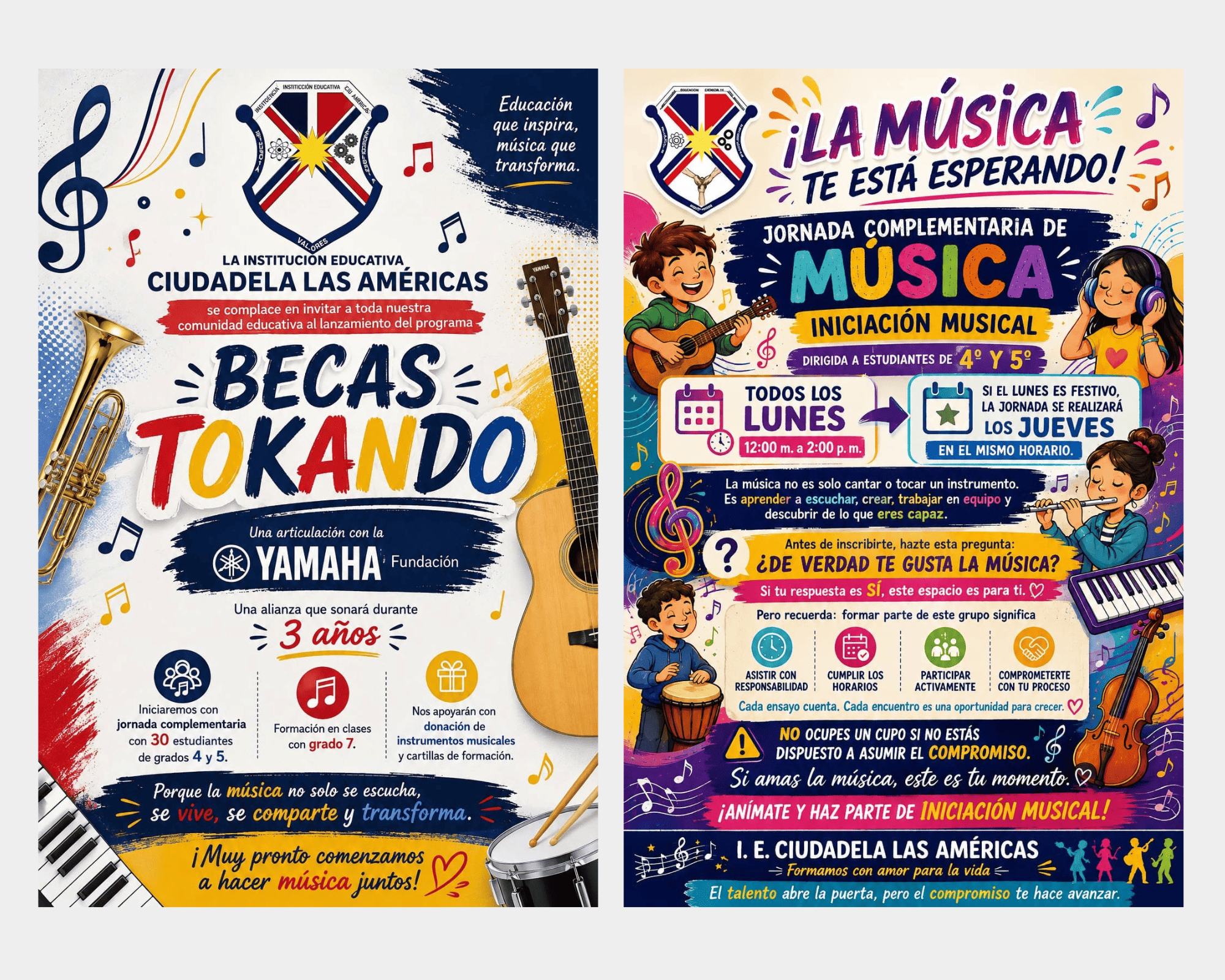 ¡El talento se descubre, la música se vive y los sueños comienzan cuando nos atrevemos a dar el primer paso!